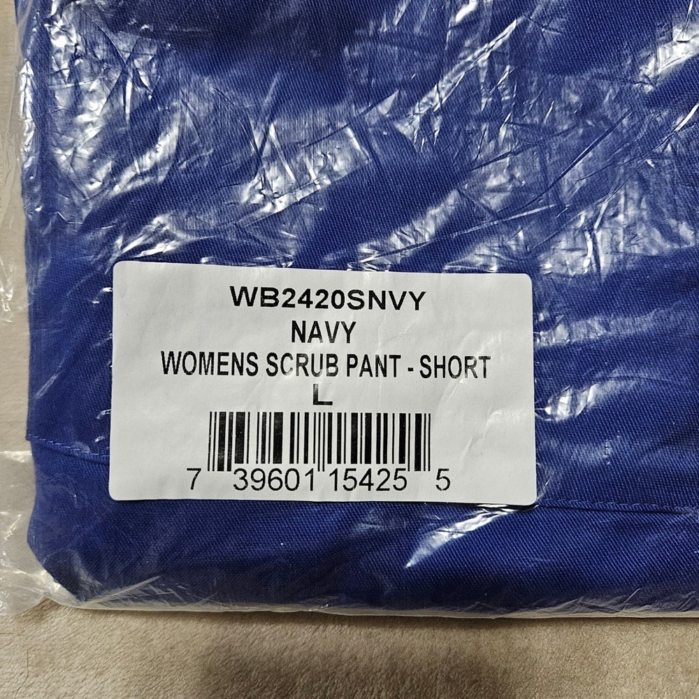 Walgreens High Performance Uniforms Blue Scrub Set Large New - Picture 4 of 4